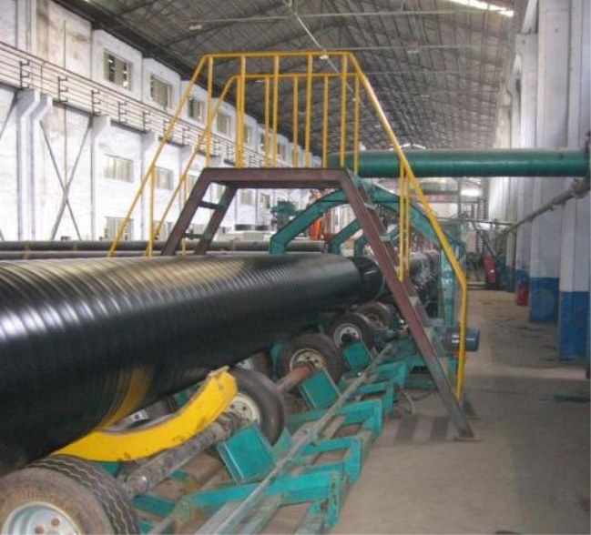 3pe防腐钢管生产工艺及生产线介
